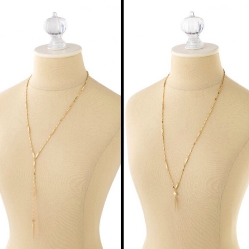 Stella & Dot Bianca lariat necklace